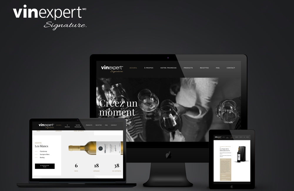 Site Web Vinexpert